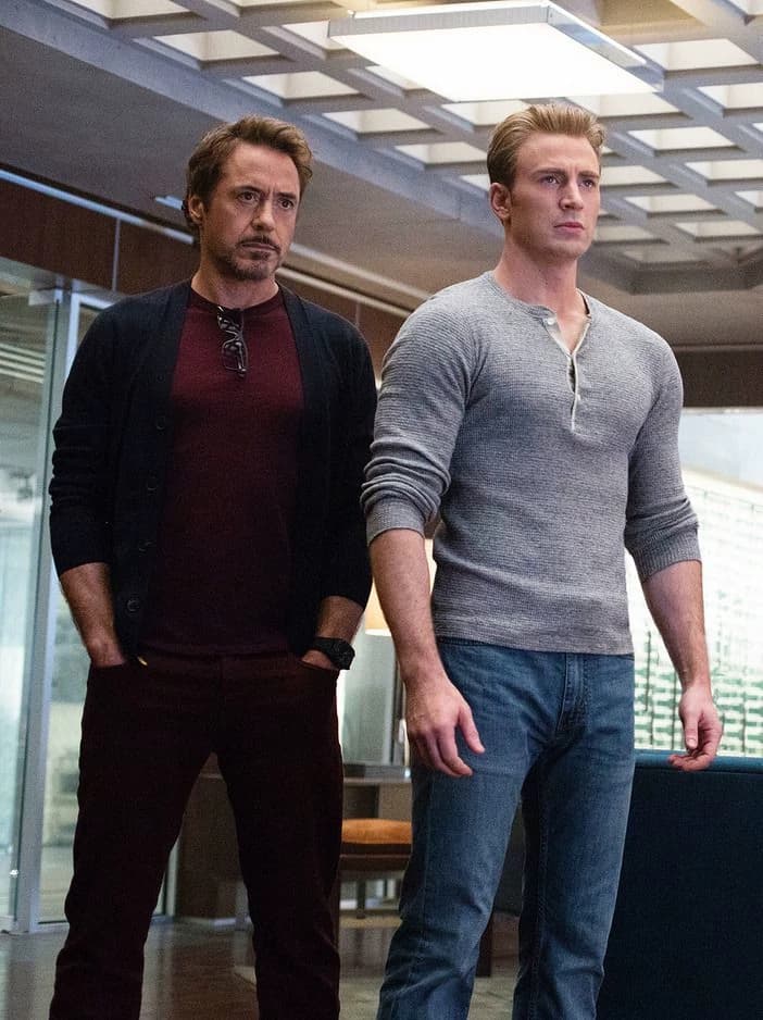 The Avengers. Steve Rogers and Tony Stark thumbnail