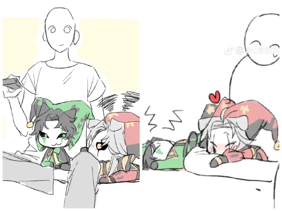 Pierrot and Harlequin thumbnail