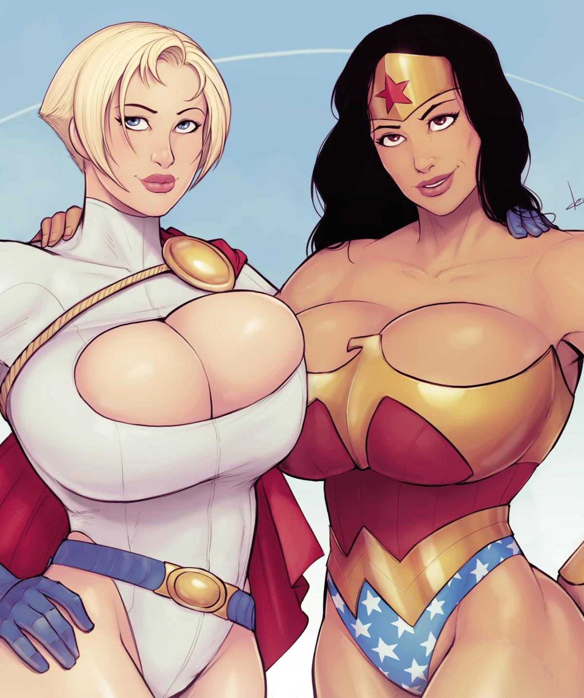 Wonder Woman & Power Girl thumbnail