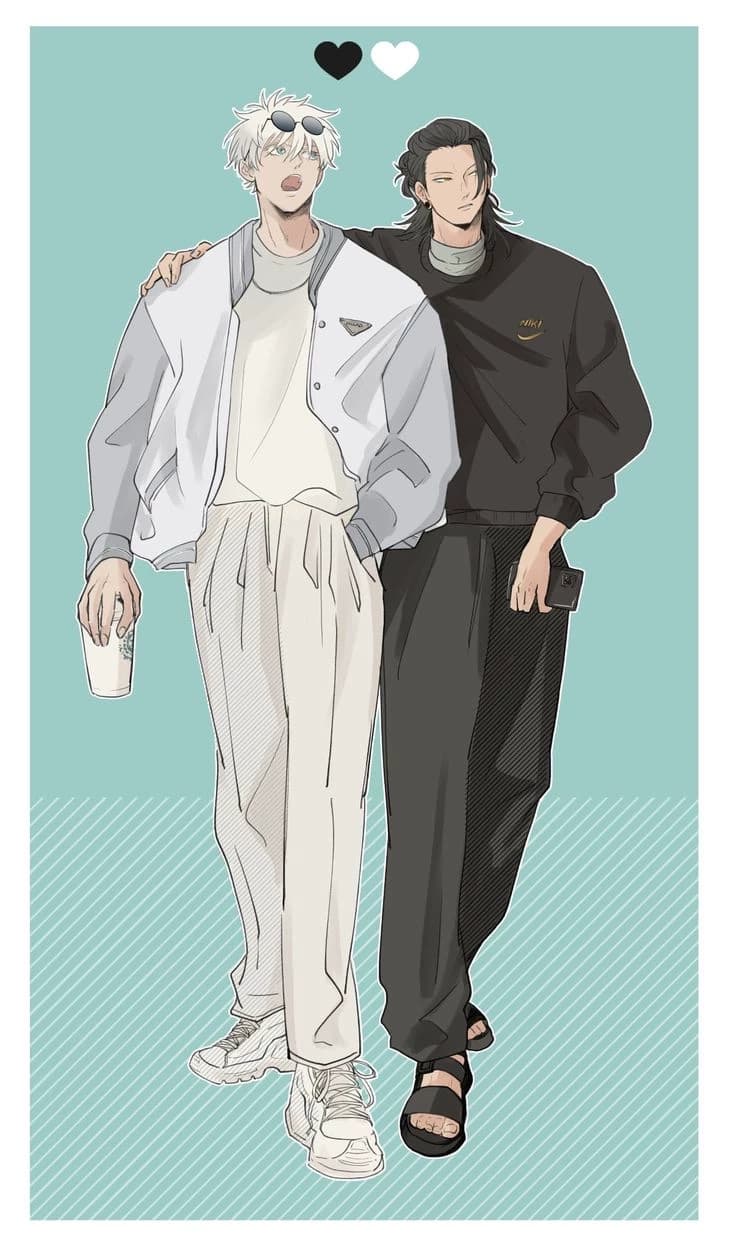 Suguru Geto and satoru Gojo thumbnail
