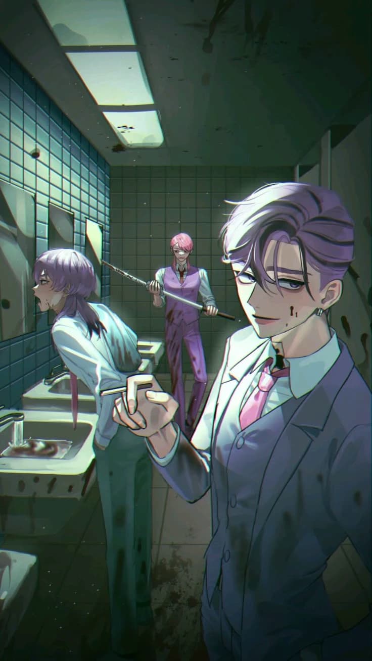  Haruchiyo Sanzu, Ran Haitani, and Rindou Haitani.  thumbnail