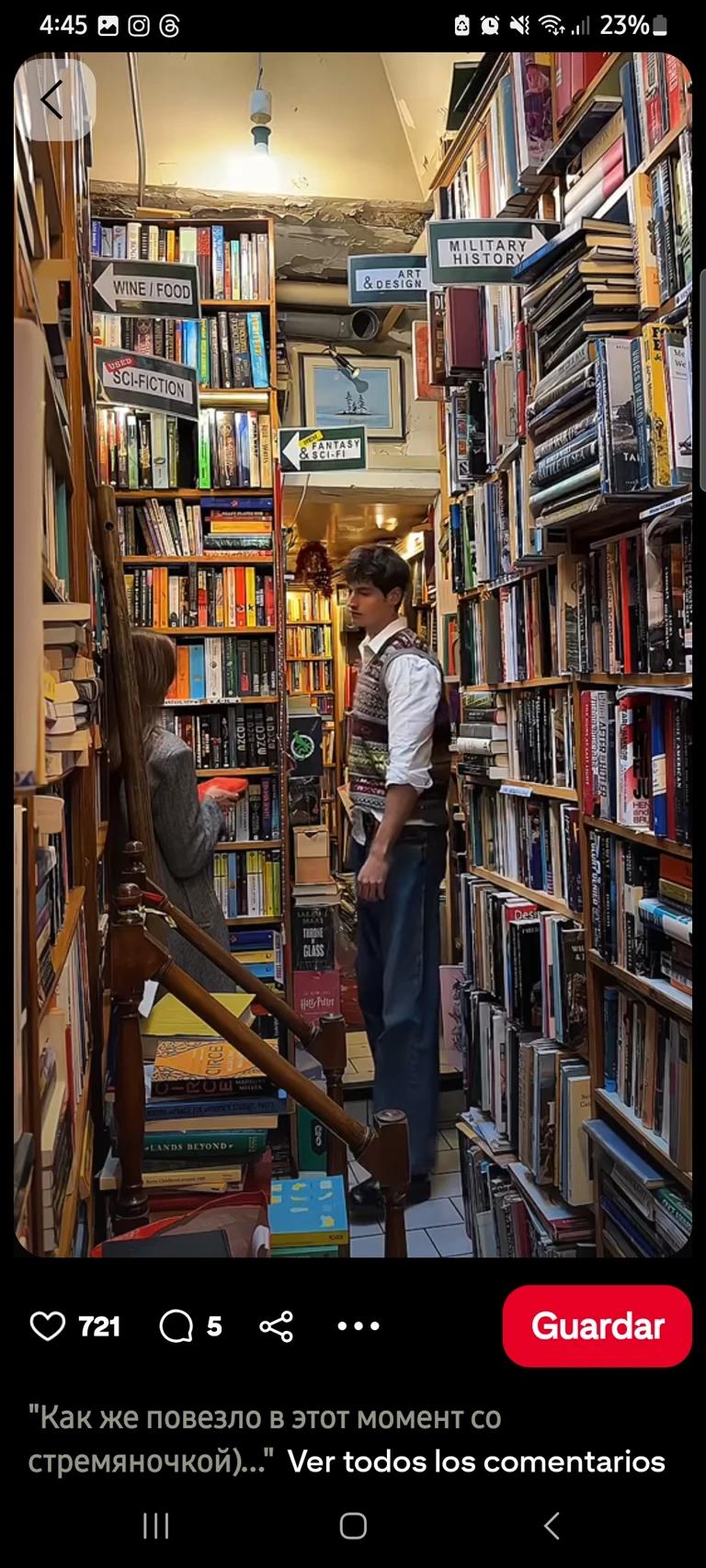 Aaron, the new employee of your favorite bookstore thumbnail