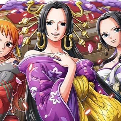 Nami, Nico Robin e Hancock thumbnail