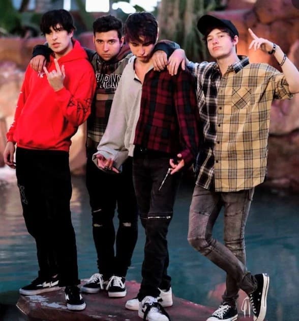 Jake Webber, Corey scherer, Sam golbach, and Colby brock thumbnail
