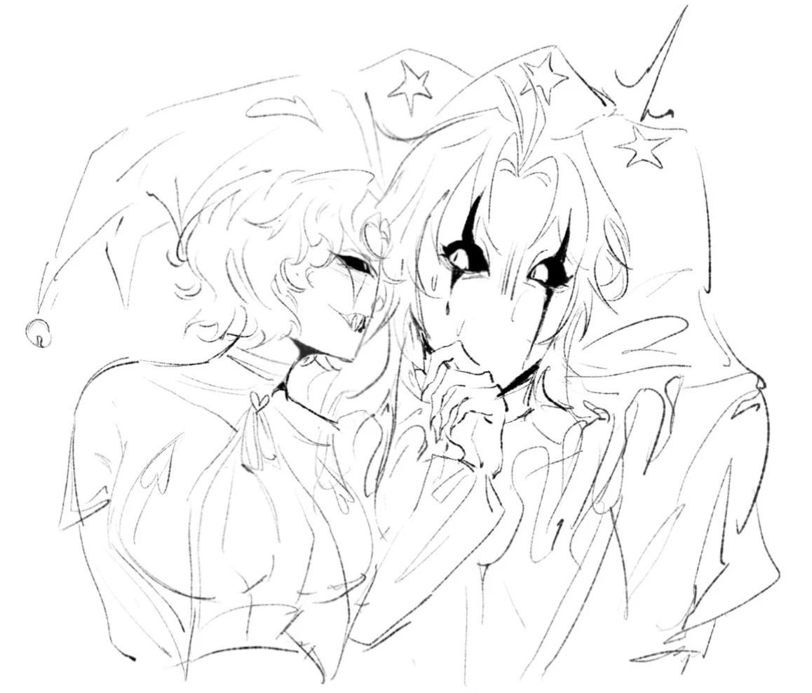Harlequin girl?,x Pierrot! thumbnail