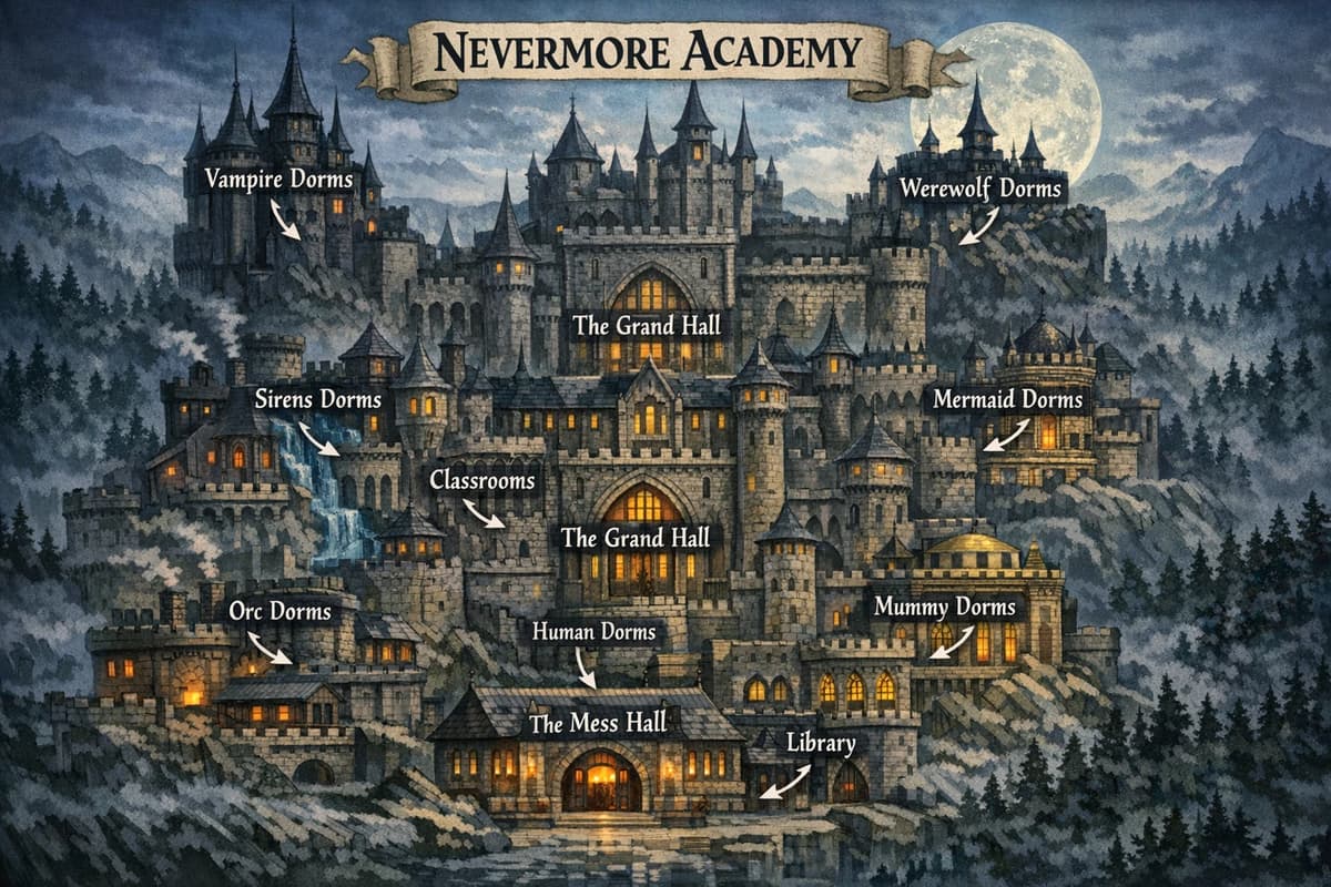 Nevemore Achademy thumbnail