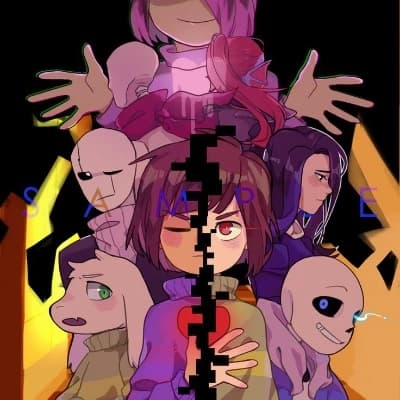 Human glitchtale AU thumbnail