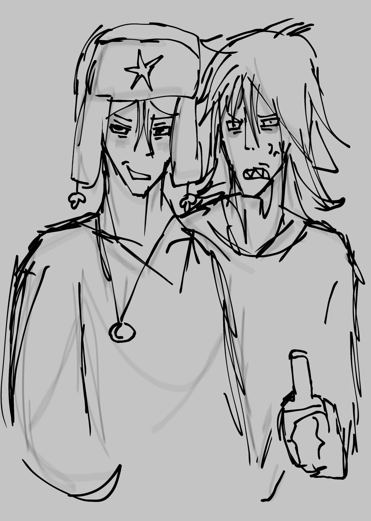 Isaak & Artur (Two Russian neighbors,, [both of them are siblings]) thumbnail