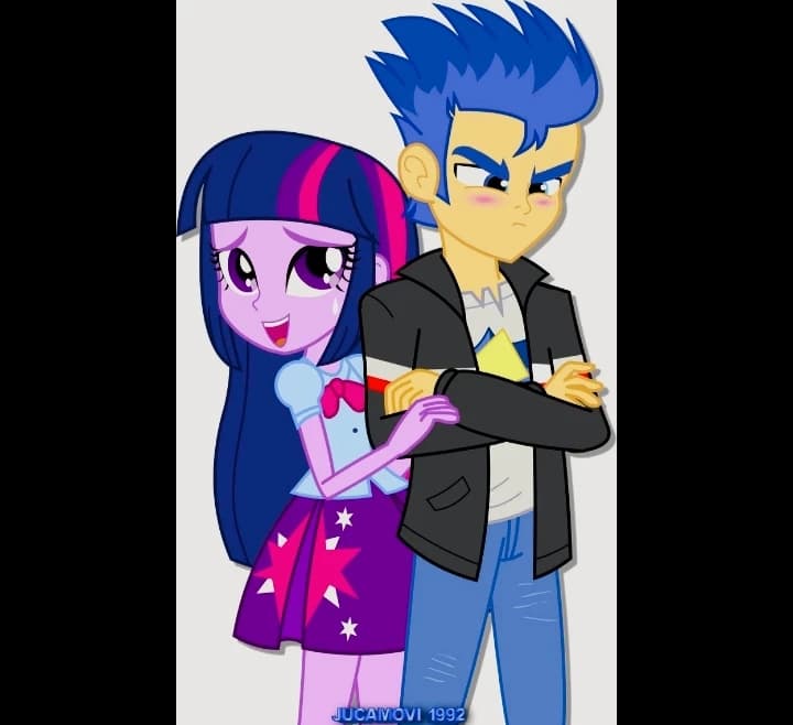 Twilight sparkle x flash sentry... thumbnail