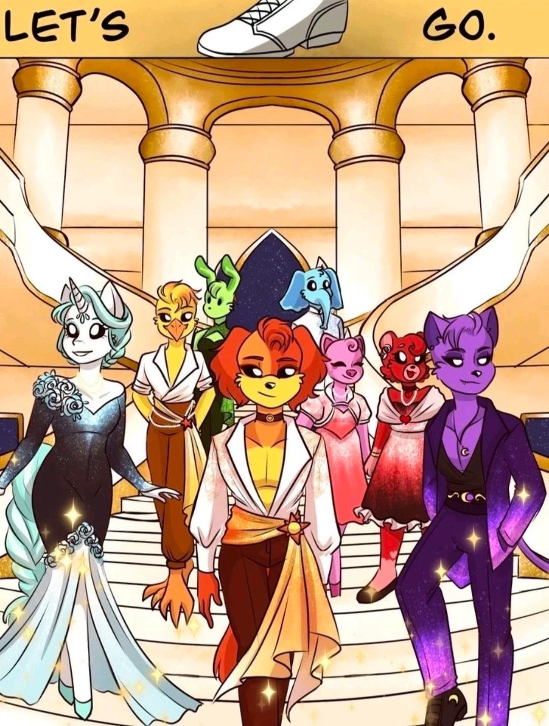 Gala Dos Space Riders - Smilling Critters Au thumbnail