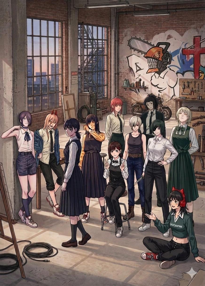 Chainsaw Man girls thumbnail