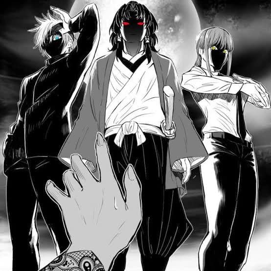 Gojo, Yoriichi and Makima thumbnail