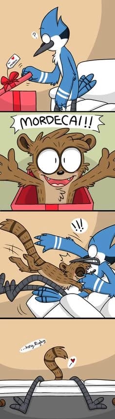 Rigby x Mordecai thumbnail