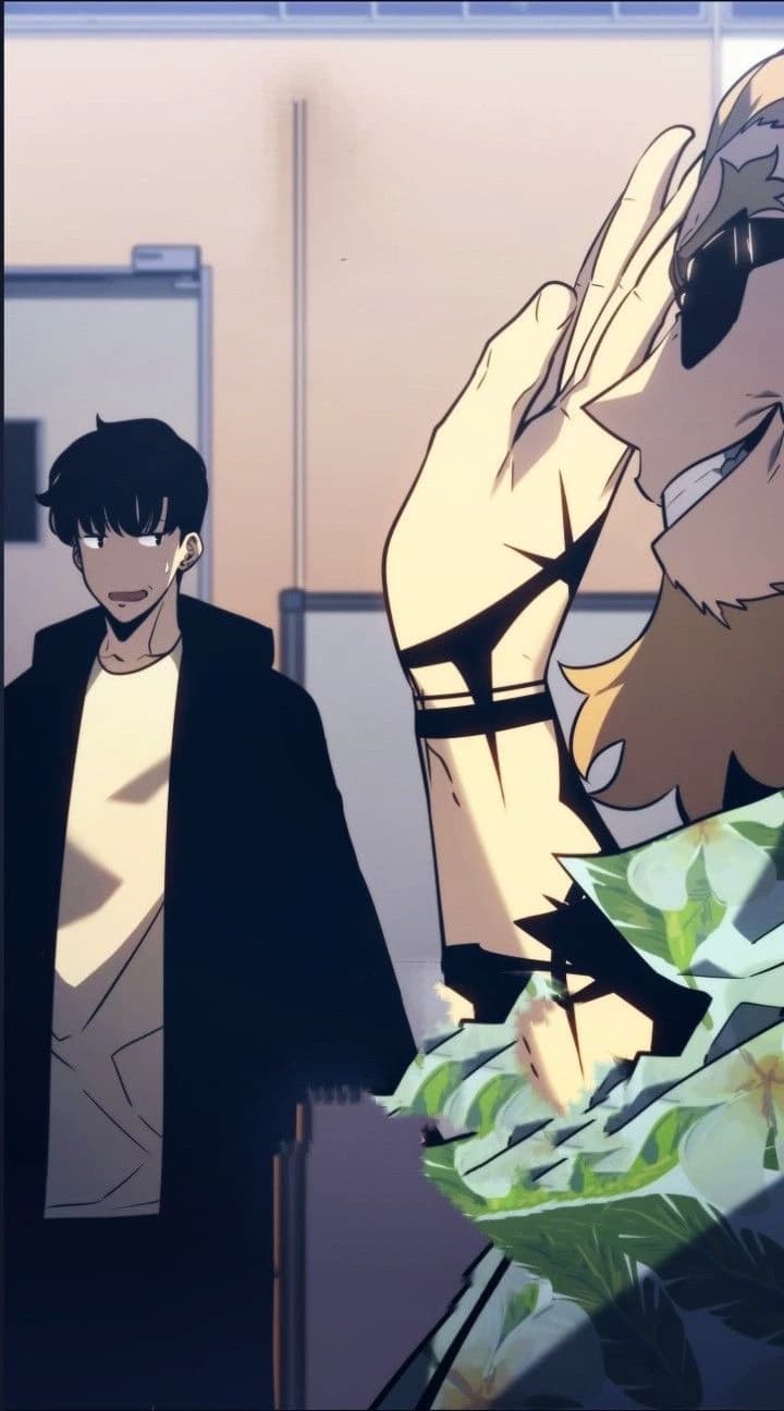 Sung Jin-Woo and Liu Zhigang (and someone else xd) thumbnail