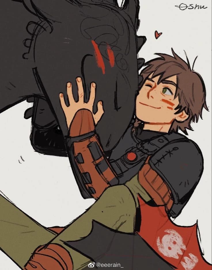 Toothless and Hiccups thumbnail