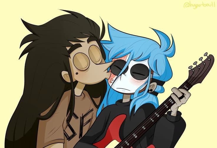 Sally x Larry ||✨ mask ✨ thumbnail