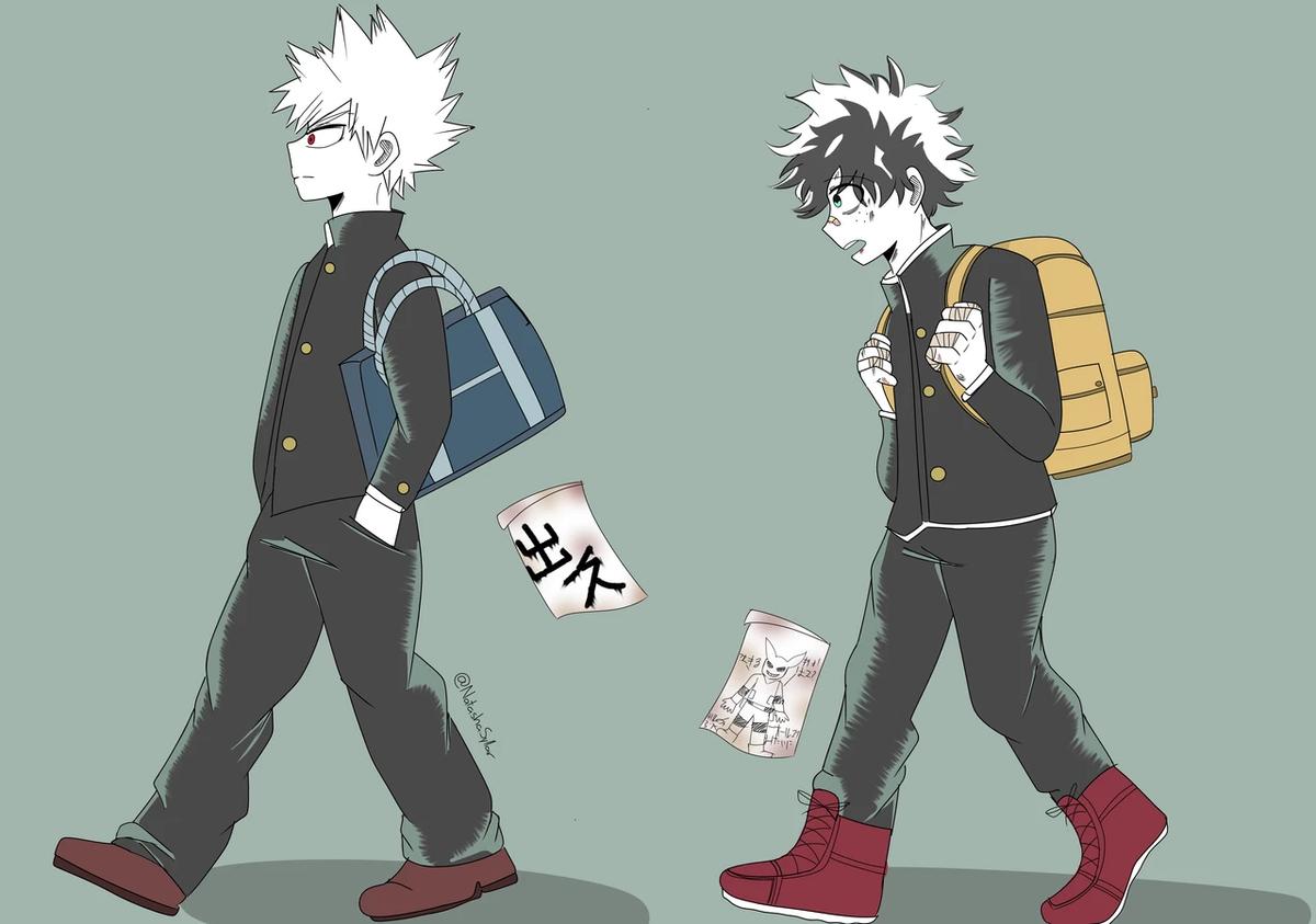 TodoDeku & BakuDeku (Aldera Junior school) middle school thumbnail