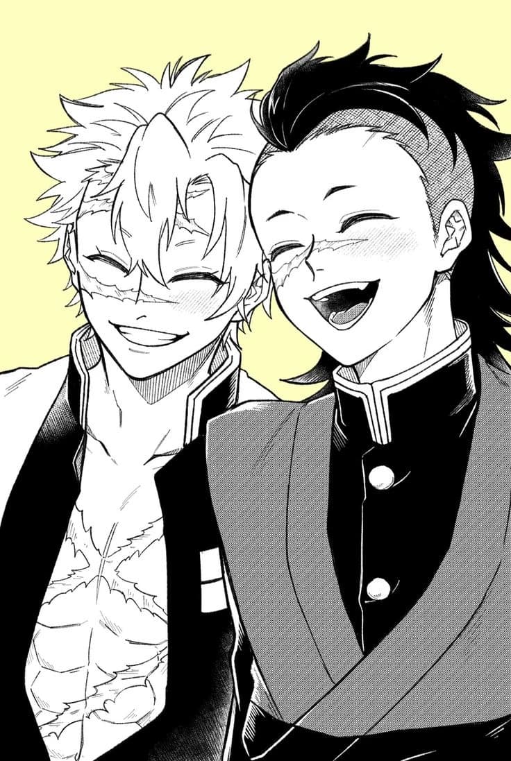 Sanemi and geyan thumbnail