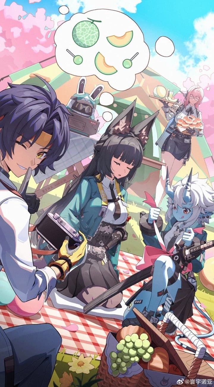 Section 6 (H.S.O.S.6.) (Miyabi, Harumasa, Soukaku, Yanagi) (Zenless Zone Zero) thumbnail