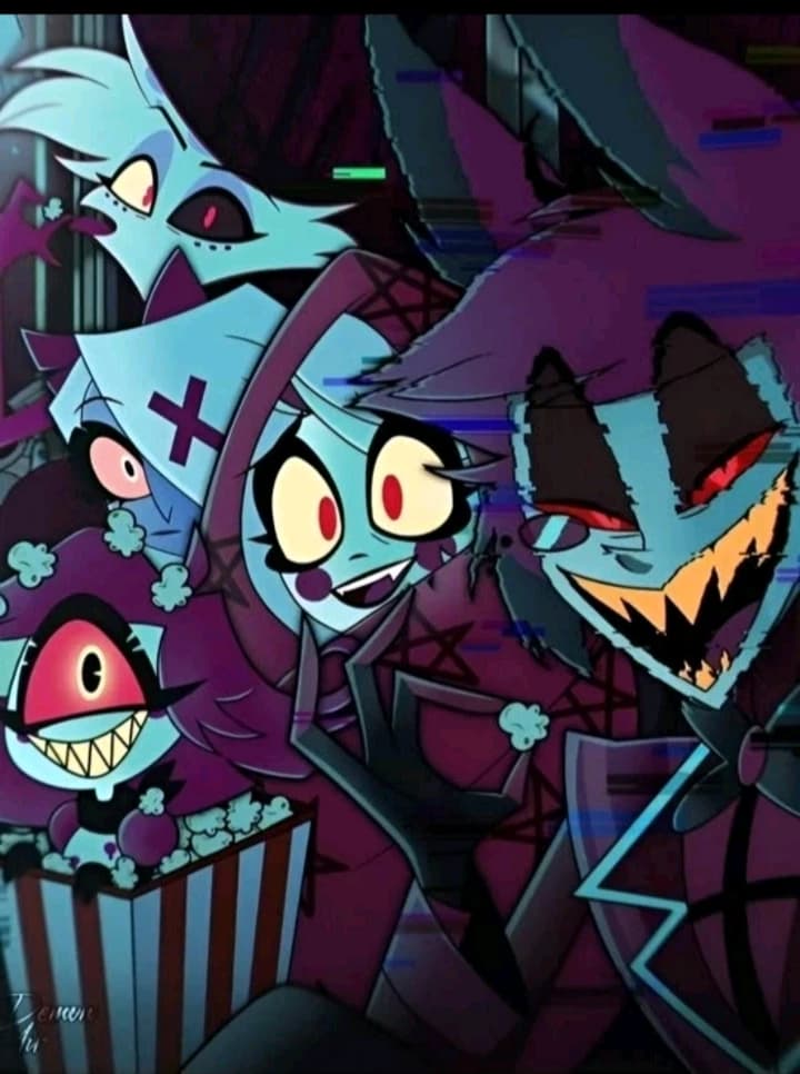 Movie night hazbin hotel thumbnail