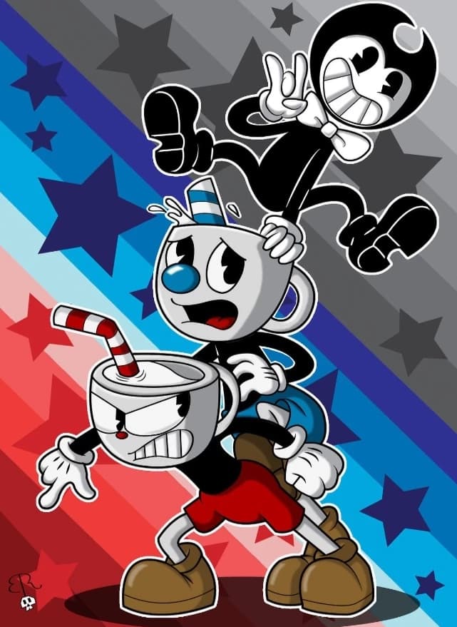 Cuphead, Mugman y Bendy thumbnail