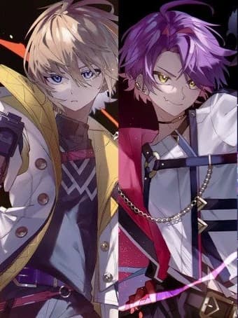 A kiss of wangwang is destined - Kanato and Hibari thumbnail