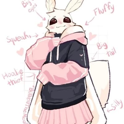 Luna, femboy moth. thumbnail