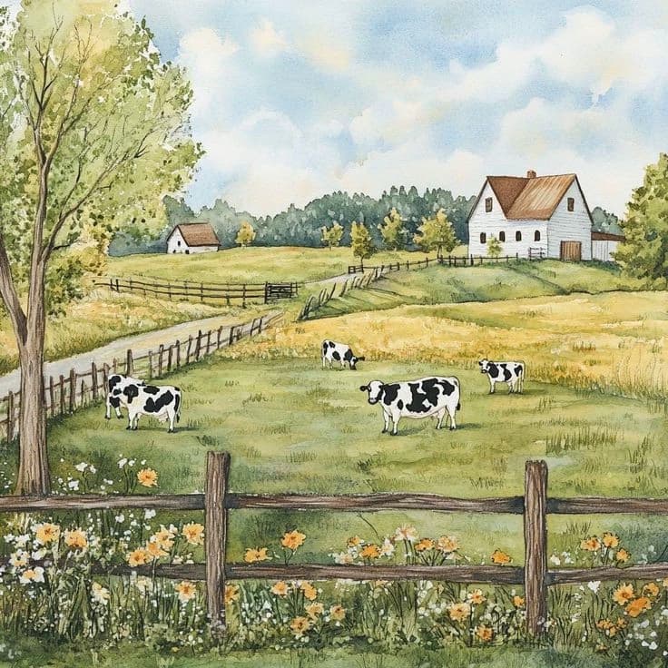 farm life 🐑🌻🌳 thumbnail