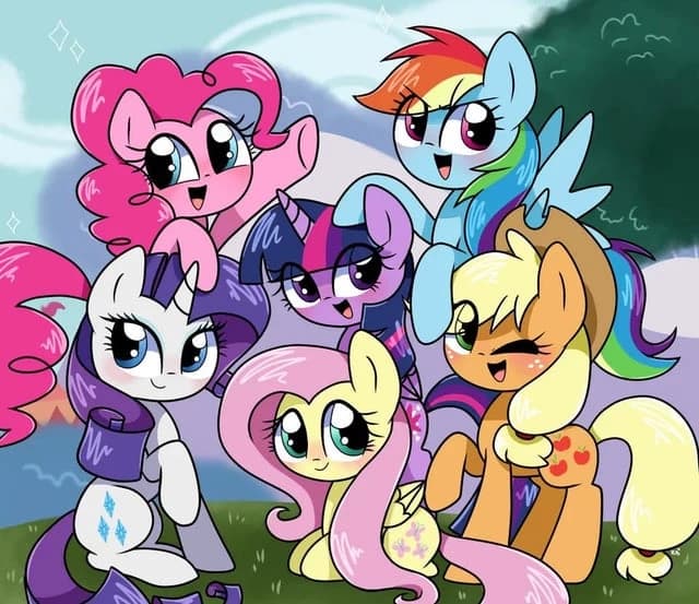   The Mane 6 - IRL | Found in a box📦❓️ thumbnail