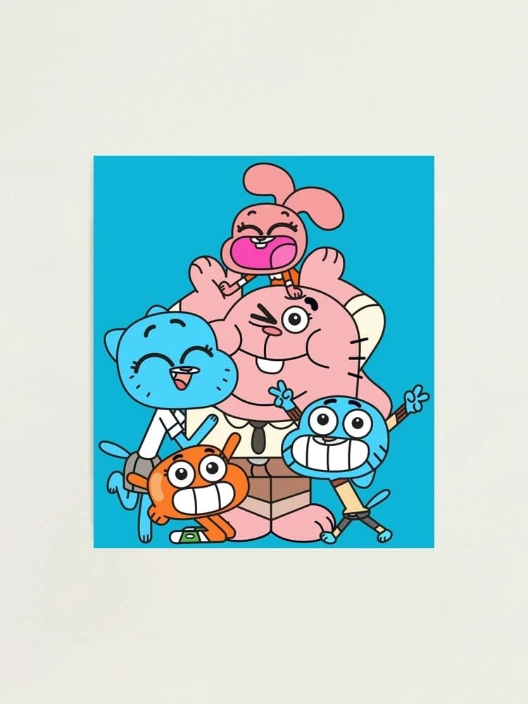 The amazing weird world of gumball. Waterson family (you are Darwin) thumbnail