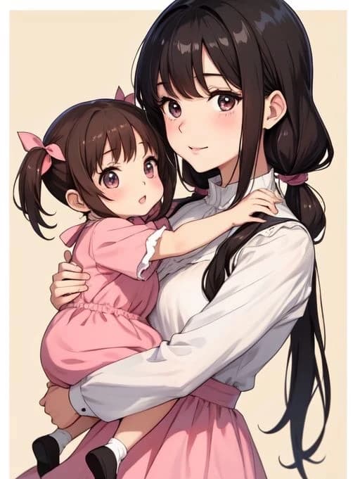 Your sleepy Wife and very energetic Daughter  thumbnail