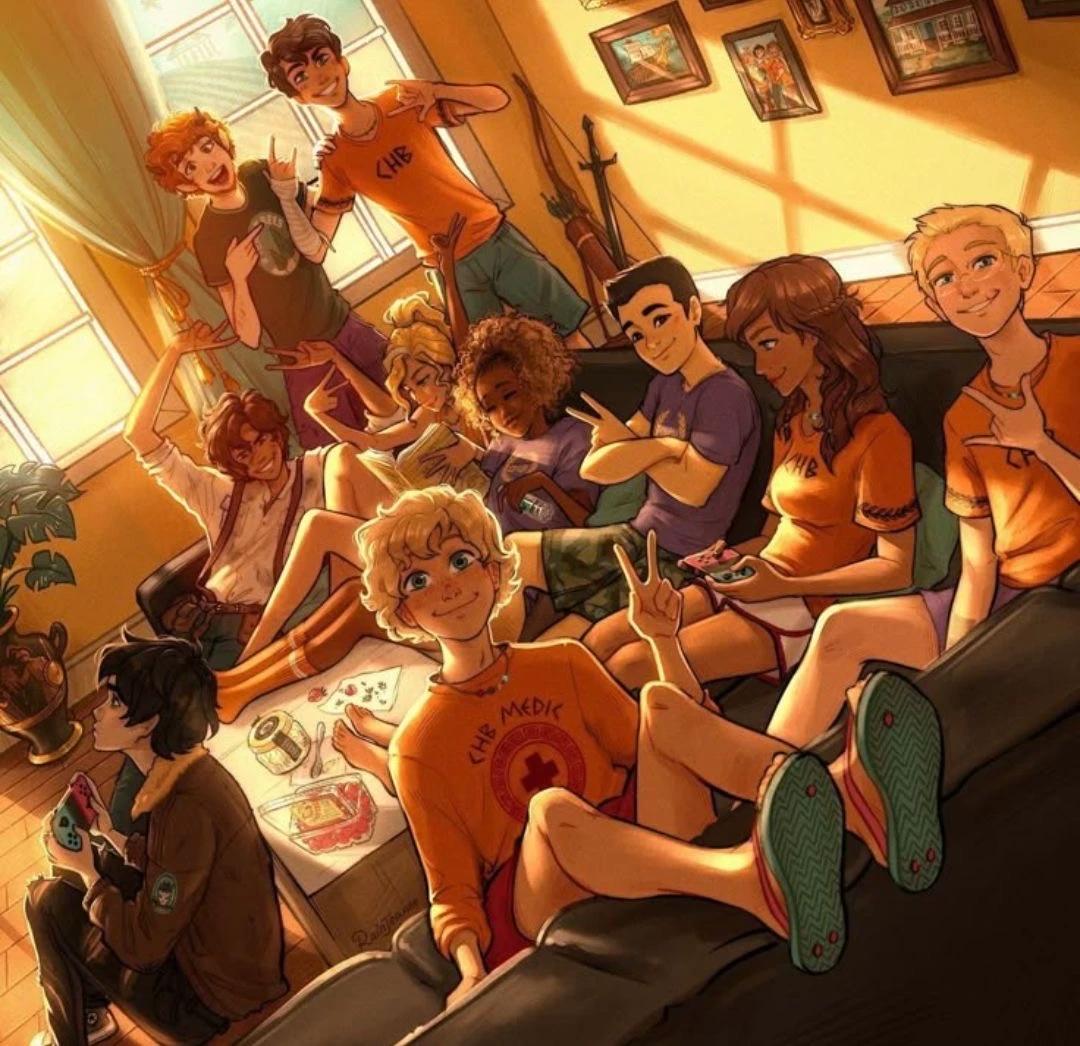 The Nine Demigods (Percy, Annabeth, Jason, Piper, Leo, Frank, Hazel, Nico, Will) thumbnail