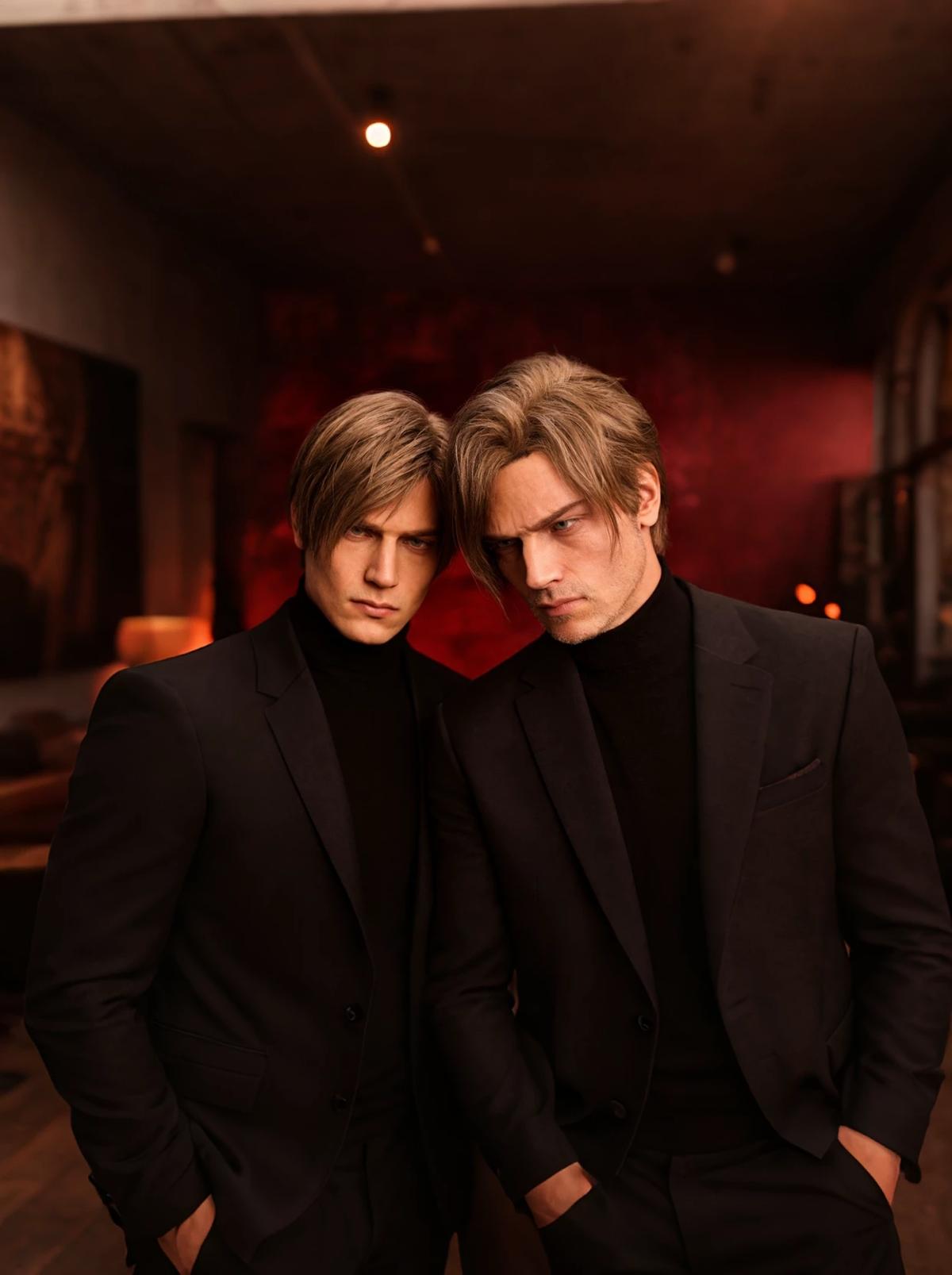 Leonard Kennedy and Leon Kennedy (father and son) thumbnail
