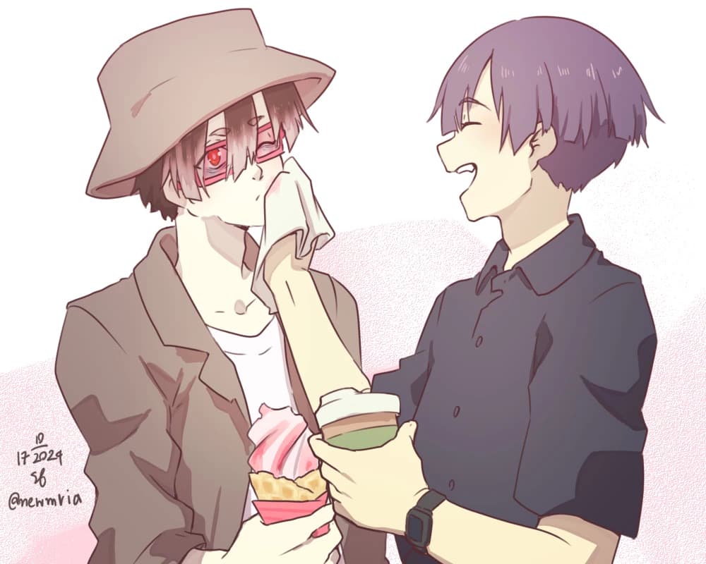 Hoshina soshiro y gen narumi (bl: hoshinaru) thumbnail