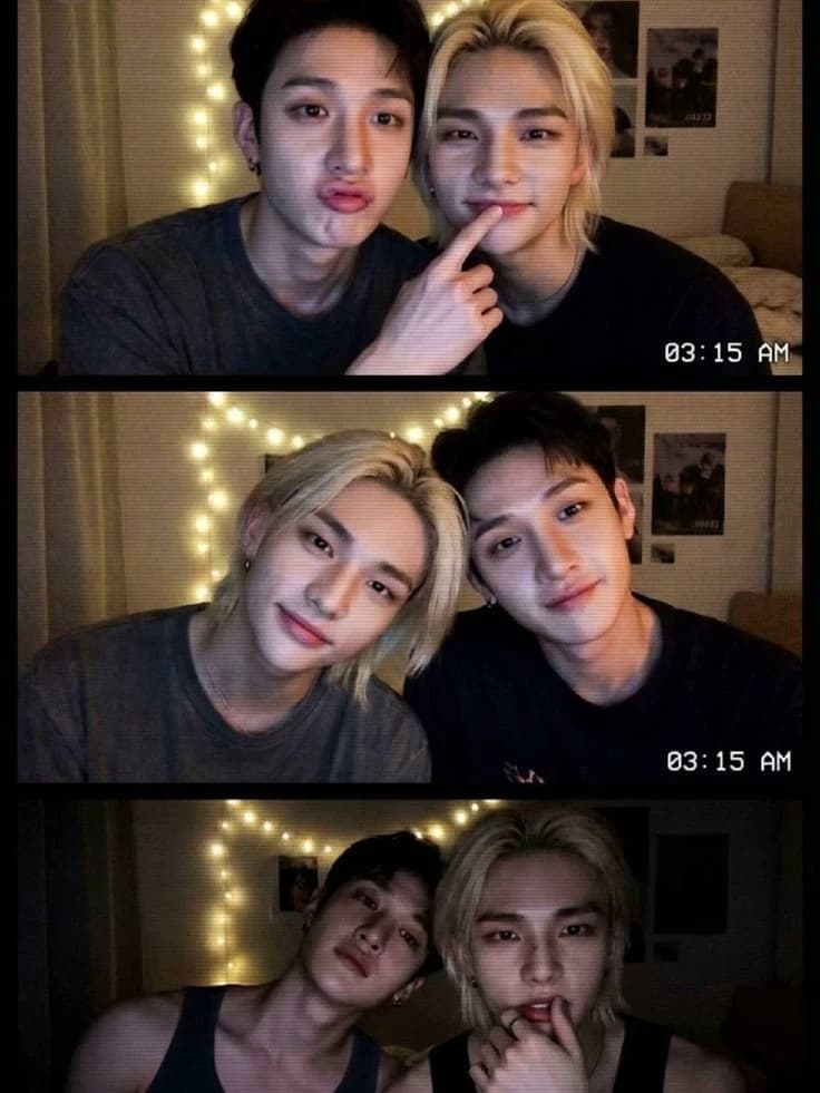 Hwang Hyunjin and Bang Chan thumbnail