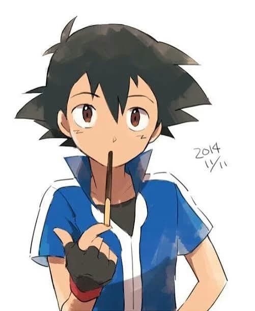 ash ketchum - cute bf thumbnail