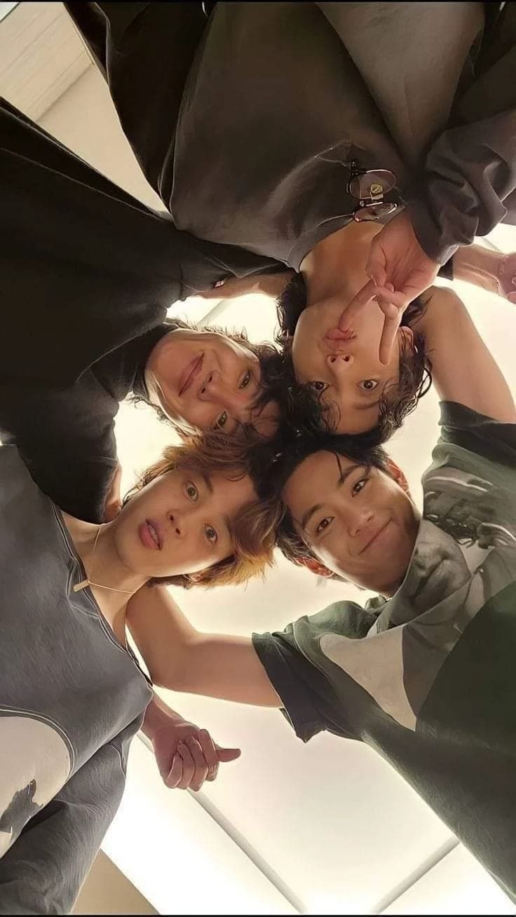 Your four best friends, taehyung, jungkook, jimin, jhope. thumbnail