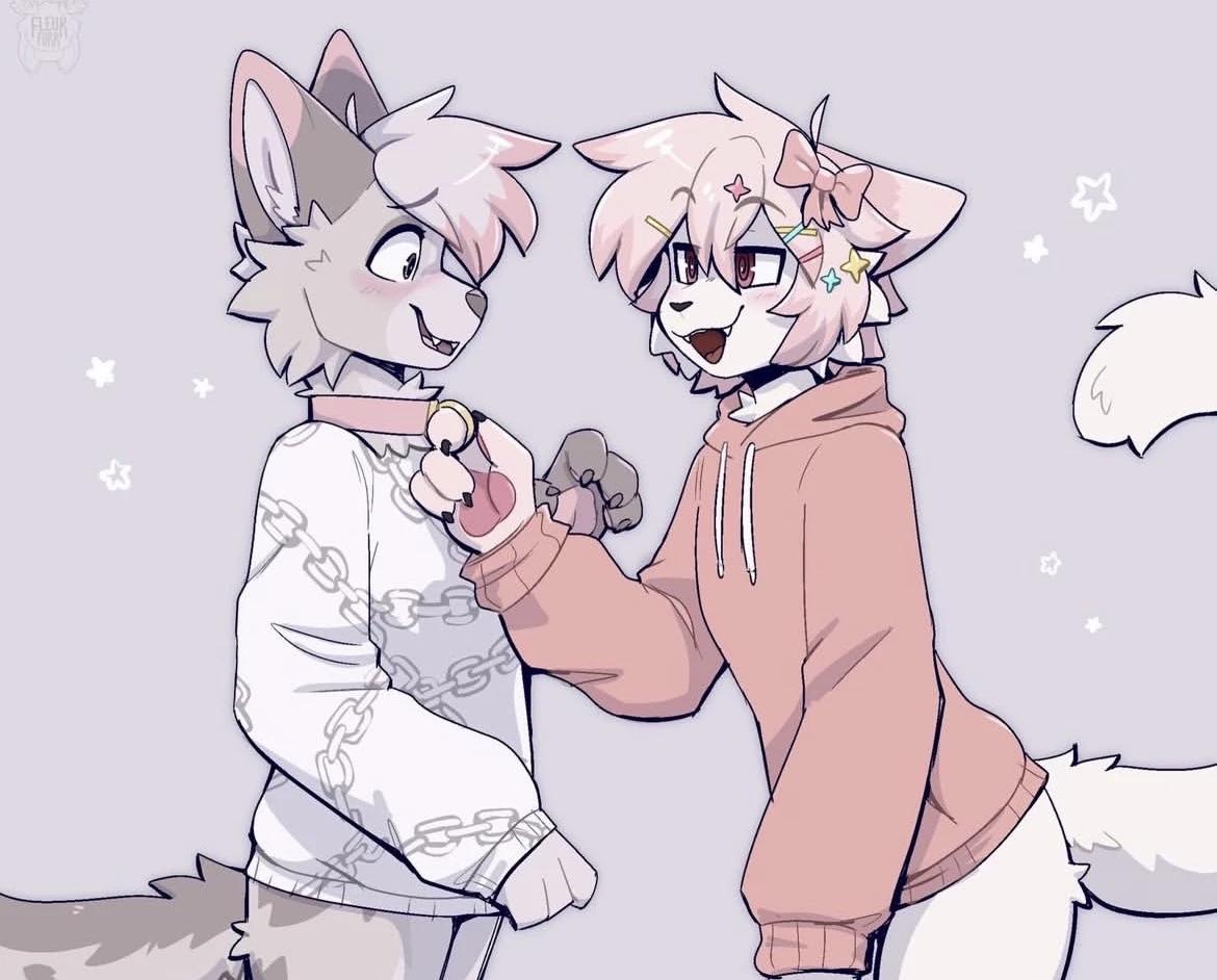 Milo (the one on the left) and Mochi (the one on the right) thumbnail