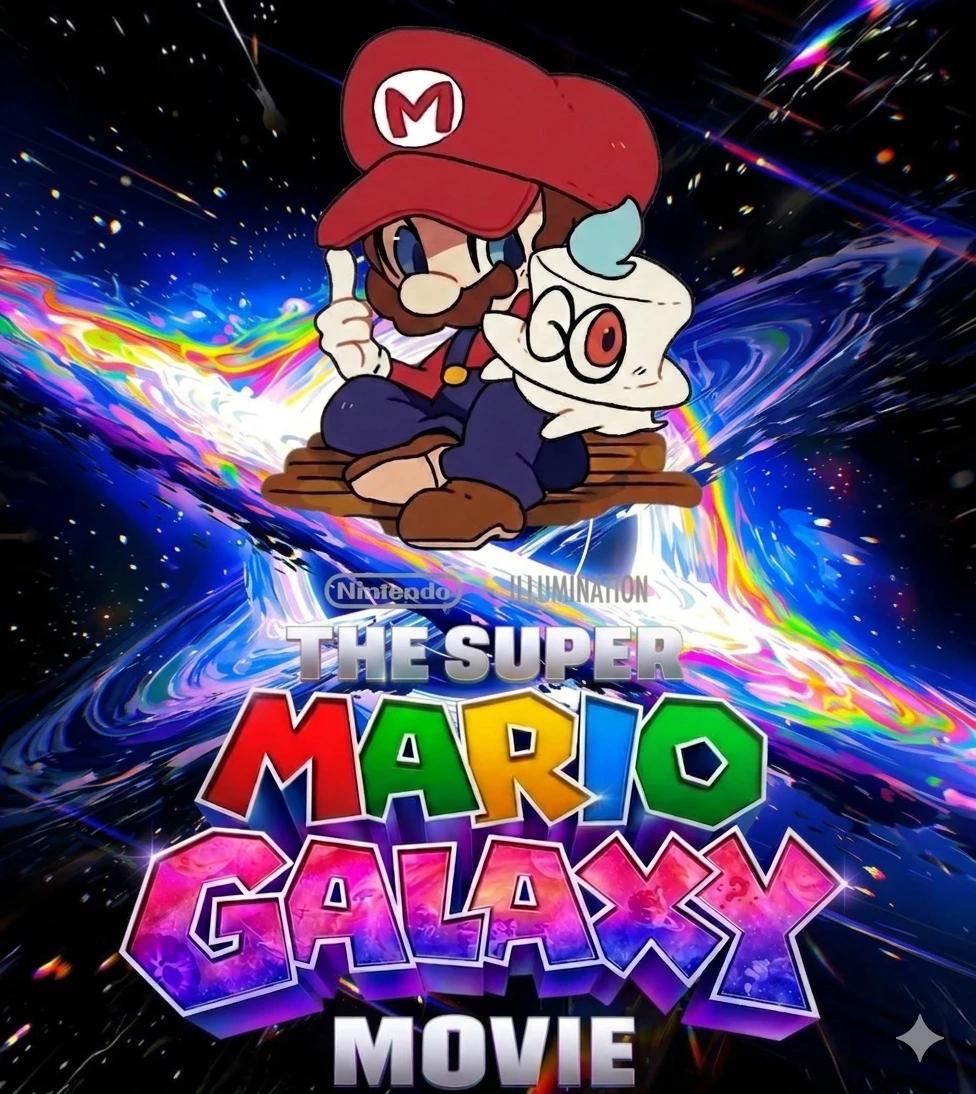 Super Mario Bros the movie and super Mario Bros galaxiy the movie thumbnail