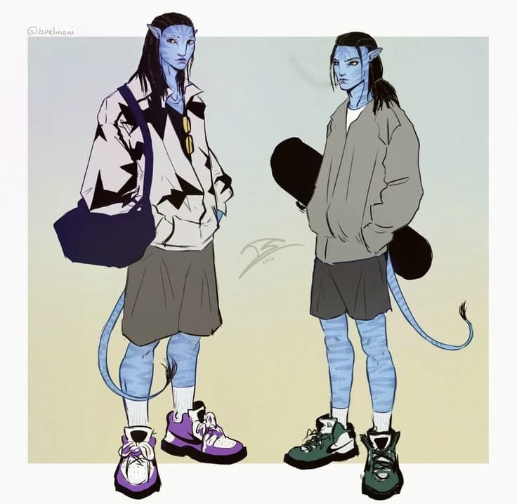 Neteyam and lo'ak. thumbnail