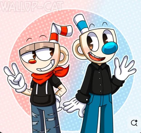 Cuphead and Mugman (Highschool AU!!) thumbnail