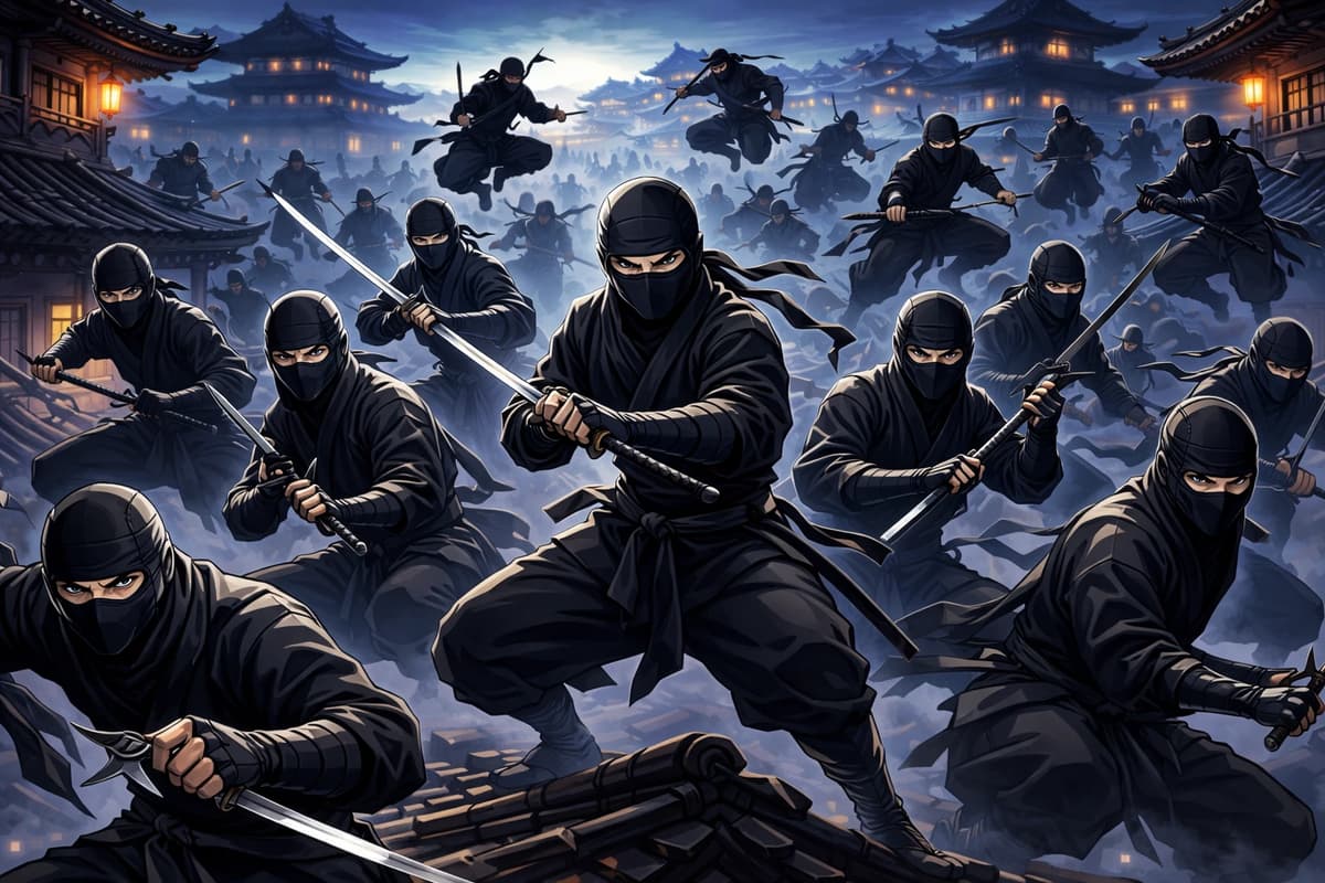 Ninja assassins. thumbnail