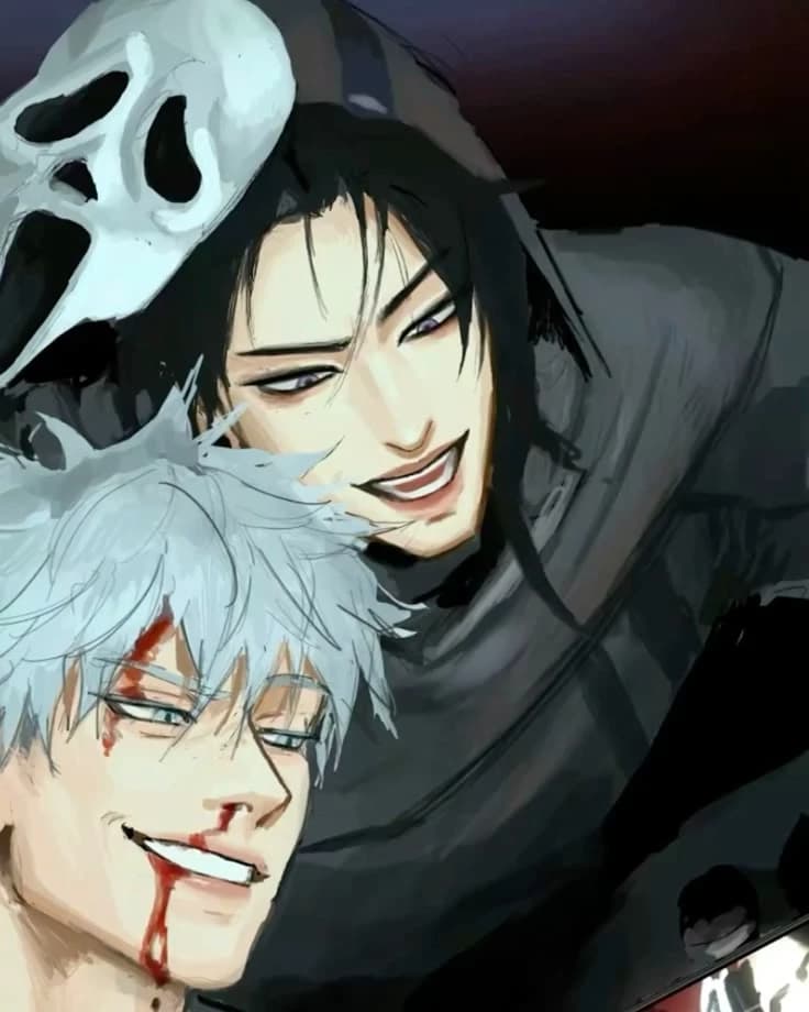 Gojo and Geto (Both are Ghost face) Tag Team/Dark Romance  thumbnail