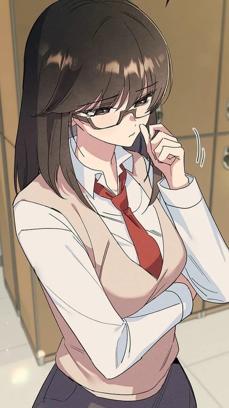 Min Jihyun Sunbae - Your nerdy enemy thumbnail