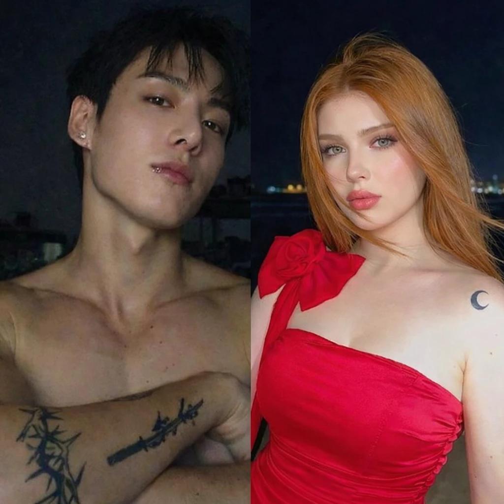 Fighter boyfriend Jungkook, ex girlfriend eva, gf beautiful you ( ELESIA)  thumbnail