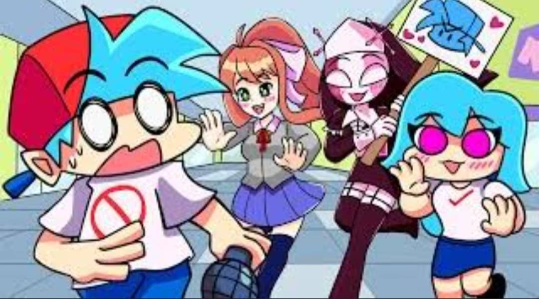 friday night funkin harem thumbnail