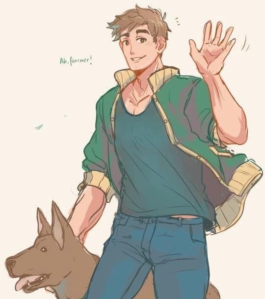 Alex (SDV school AU) thumbnail