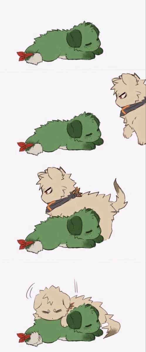 ¡Bakudeku los dos son perritos! (⁠≧⁠▽⁠≦⁠) thumbnail