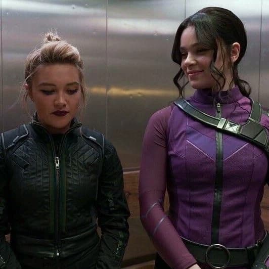 Yelena Belova, Kate Bishop./ Birthday surprise. thumbnail