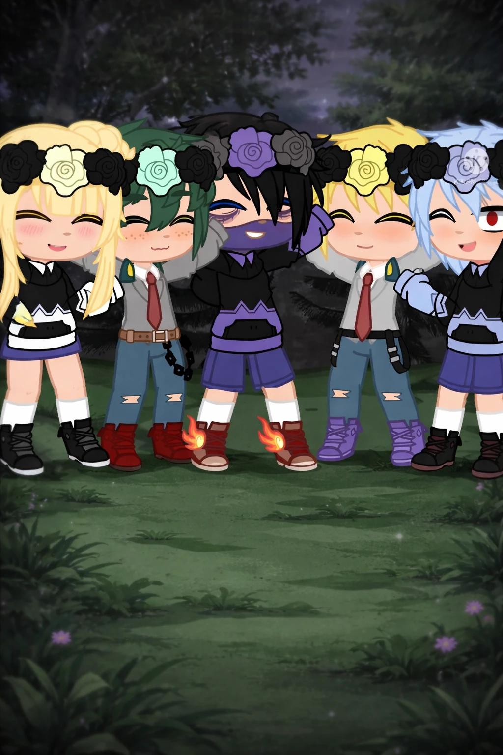 Toga, Deku, Dabi, Denki, Shirigahi thumbnail